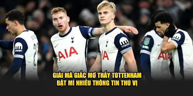 Giải mã giấc mơ thấy Tottenham có thể là dấu hiệu của những niềm vui 