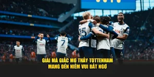 Chiêm bao thấy CLB Tottenham vô địch